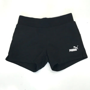 Puma ESS 4” sweat shorts in black