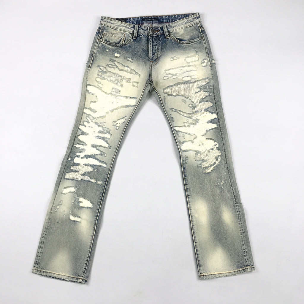 Cult rebel straight jeans in seltzer