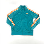 Kappa logo tape Alero tracksuit in teal-orange-white