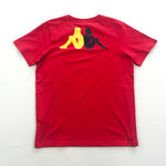 Kappa Authentic Molongio tee-short set in red