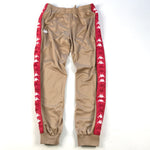 Kappa Banda Hatillo tracksuit in brown-md red-white