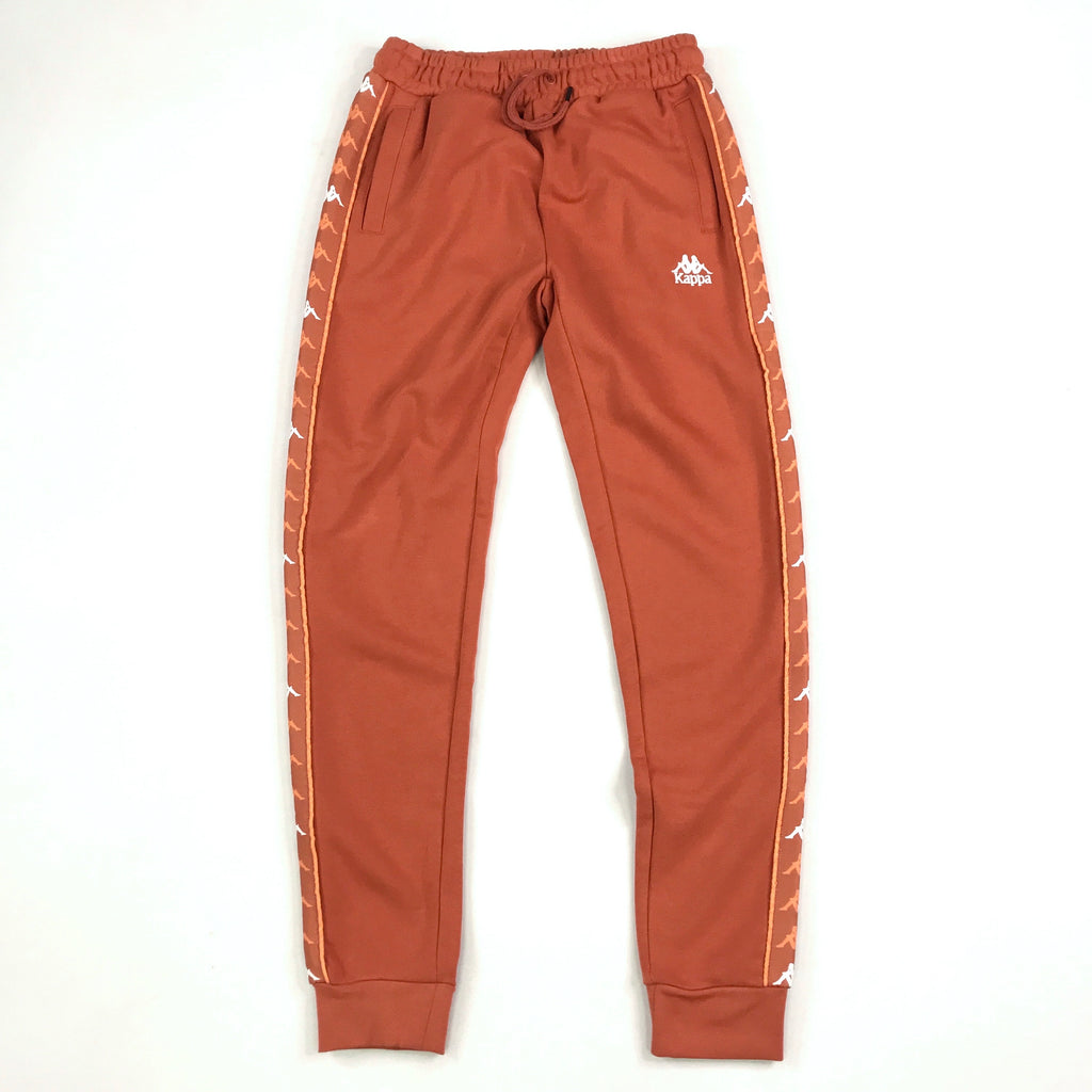 Kappa 222 Banda Alanz joggers in orange-dusty orange-white