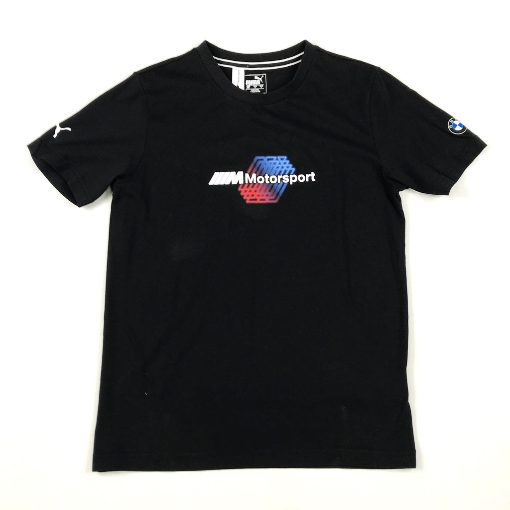 Puma BMW MMS logo tee + in black