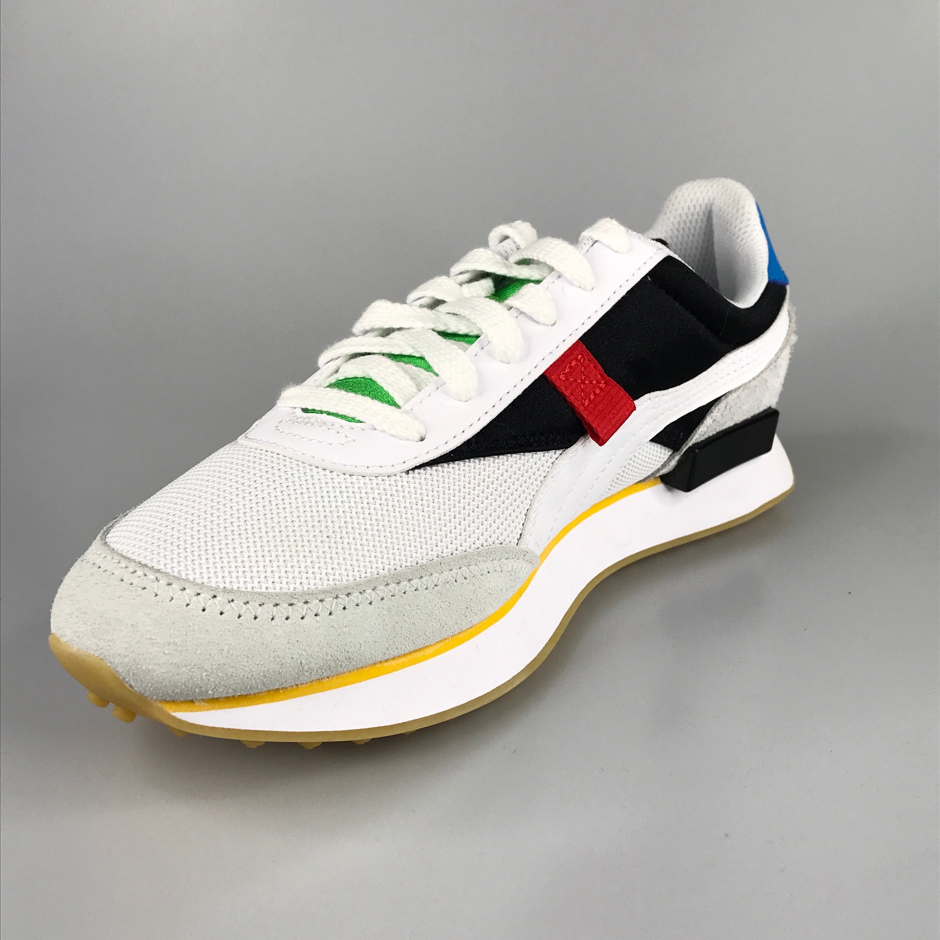 Puma Future Rider WH in white-black