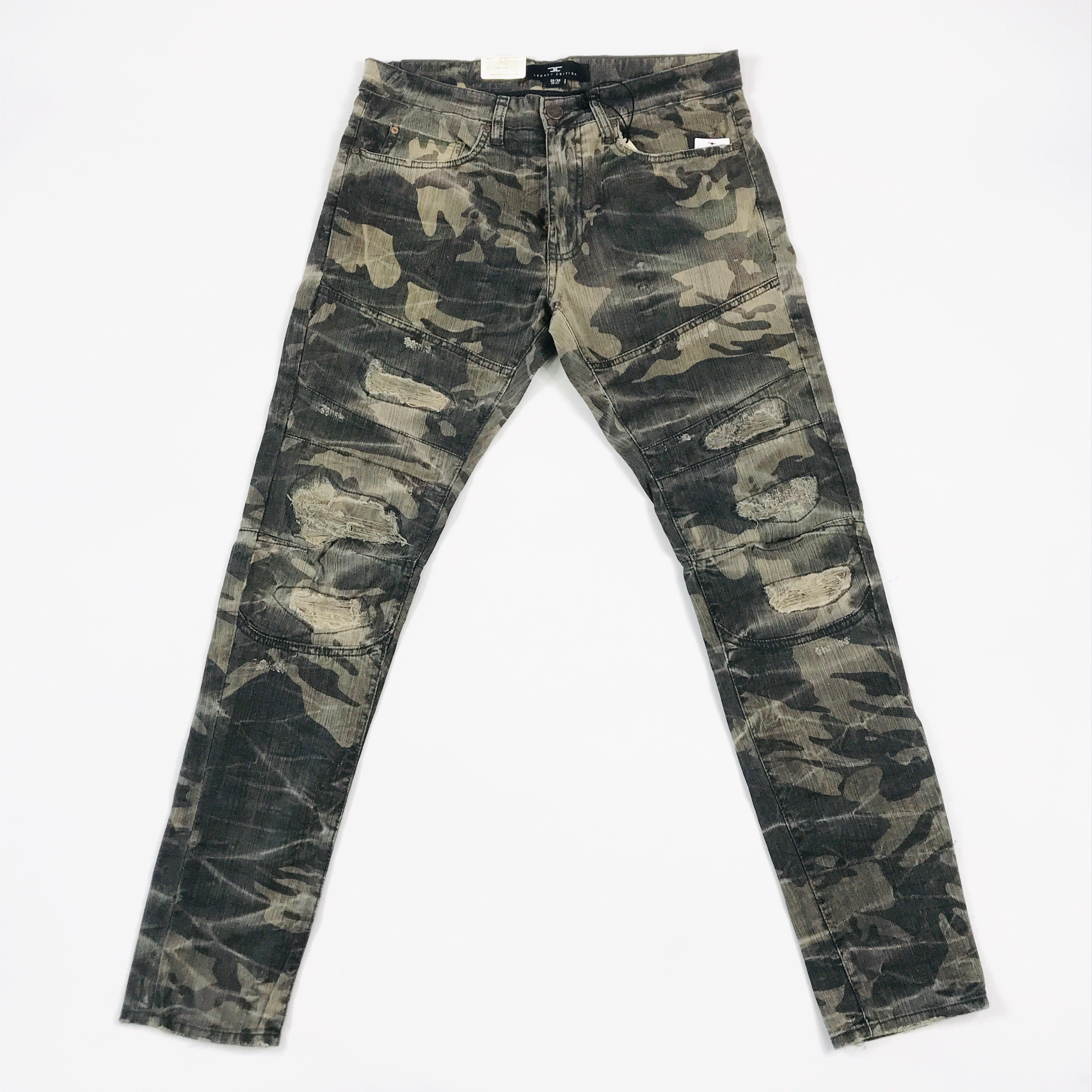 Jordan Craig Sean jeans in woodland fatigue