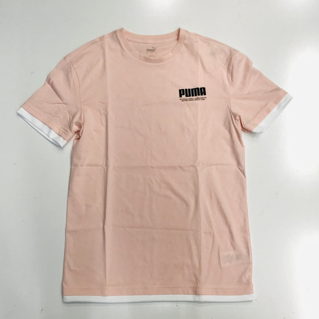 Puma summer court elevated tee in pink