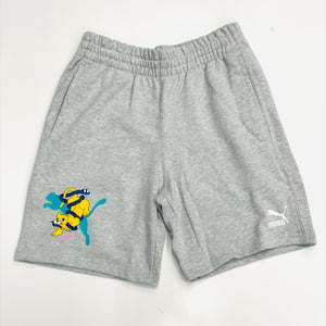 Puma x Aka Boku shorts in light heather grey