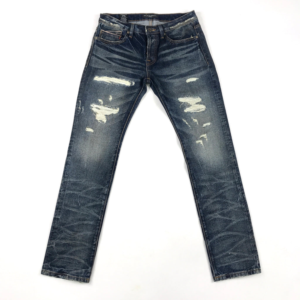 Cult greaser straight jeans in combu
