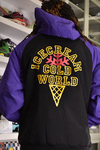 Icecream traditional jacket in black