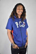 Play Cloths higher learning ss hoodie in blue