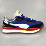 Puma Style Rider Play On in dazzling blue-black-high risk red