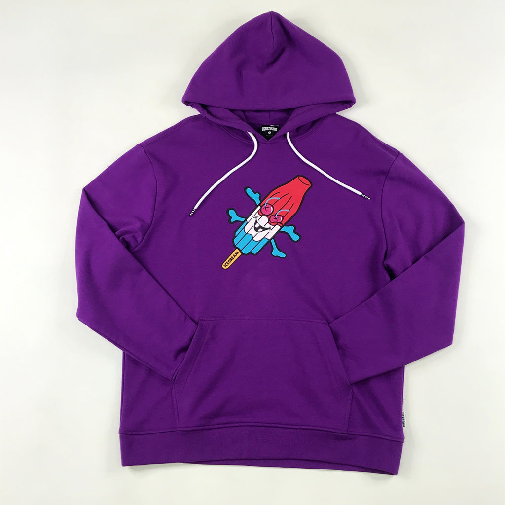 Icecream “way” hoodie in purple magic