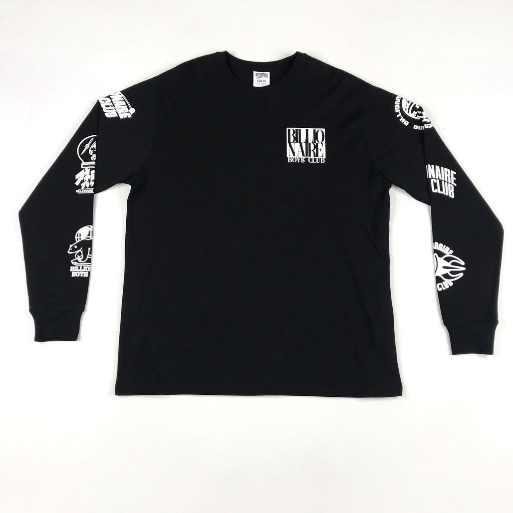 BBC Tagged LS tee in black