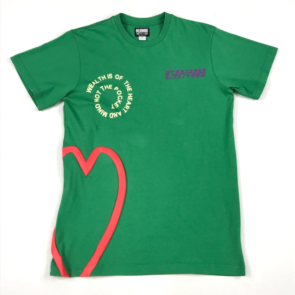 BBC BB Orbit knit ss tee in leprechaun