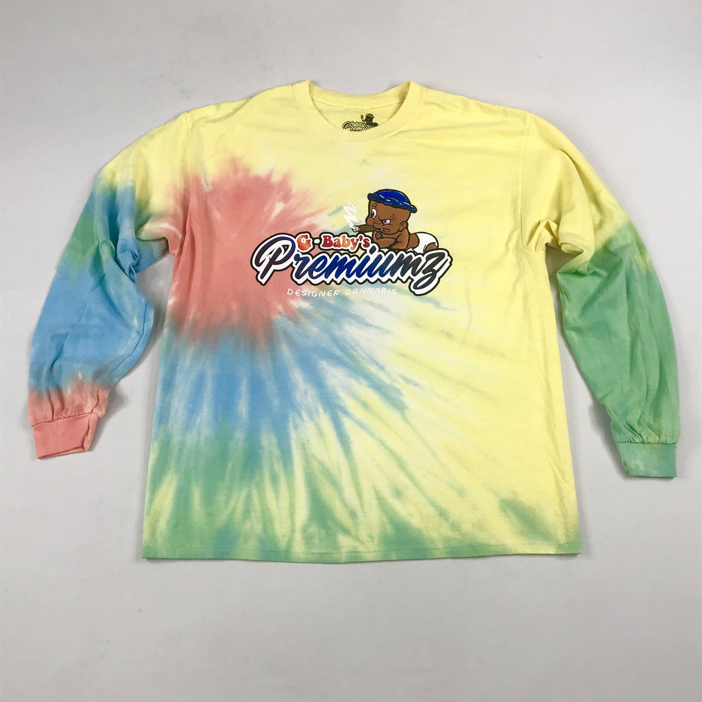 G-Baby’s Premiumz long sleeve shirt in tie-dye