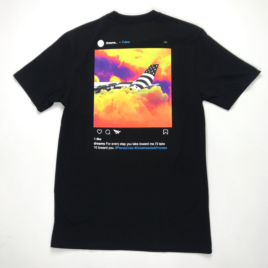 Planes Dream ss tee in black