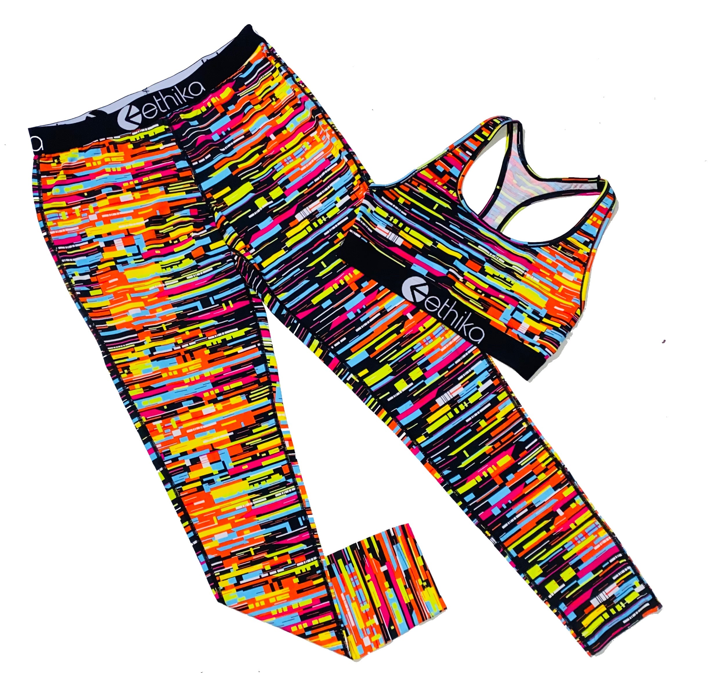 Ethika “Color Glitch” Legging Set