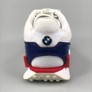 Puma BMW MMS Mile Rider in white-silver-vaporous grey