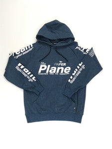 Planes imagine hoodie in navy melange